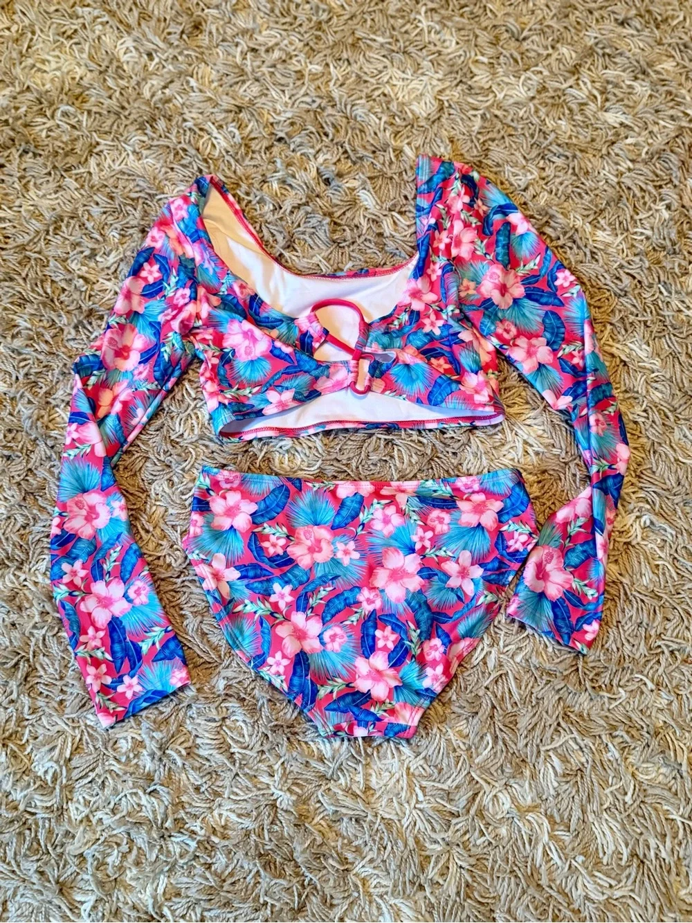 4 Swimsuit Art Class Cat & Jack Wonder Nation 2/3 Piece Swim Set Size XL 14 16